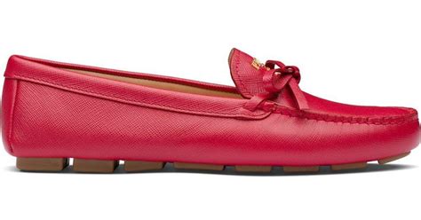 vintage prada loafer|Prada bow detail loafers.